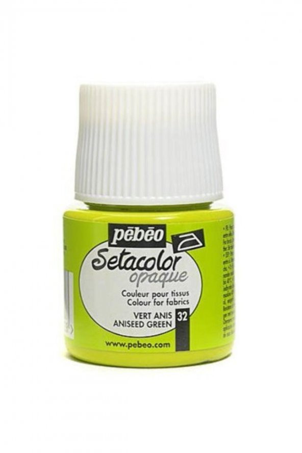 Pebeo Yeşil Kumaş Boyası Transparan No:32 ürün görseli