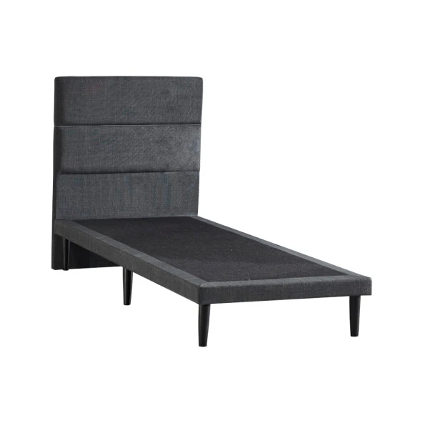 Niron Slim Pocket 90x200 cm Tek Kişilik Yatak Baza Başlık Takımı - Baza, Başlık ve Yatak Seti - Resim 5