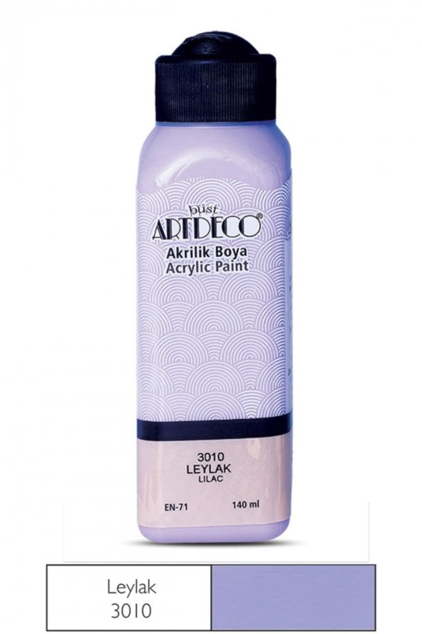 Artdeco 140ml Leylak Akrilik Boya 3010 ürün görseli