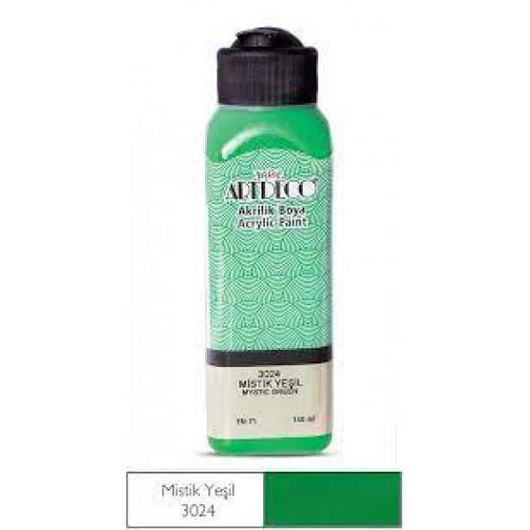 Artdeco 140ml Mistik Yeşil Akrilik Boya 3024 ürün görseli