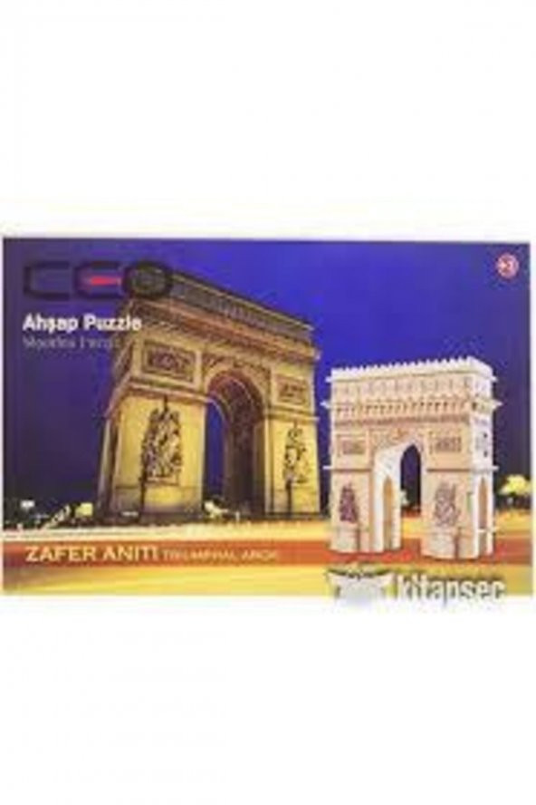 Ceo CEO 3d Ahşap Puzzle Zafer Anıtı - Resim 3