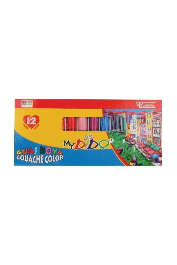 Südor Guaj Boya 12li Tüp 9 ml Mixartcolors ürün görseli