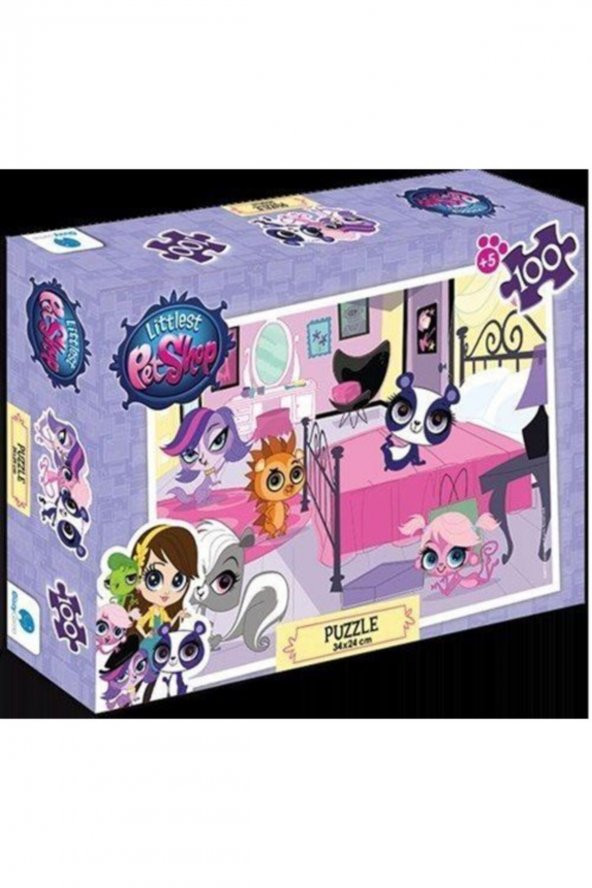 Gizzy Game Littlest Petshop 100 Parça Puzzle ürün görseli