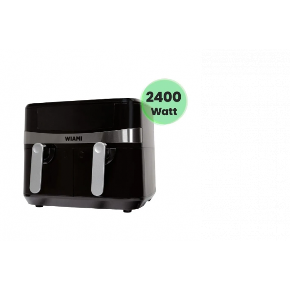 Wiami Airfryer 9l Çift Sepetli Yağsız Hava Fritözü - 5