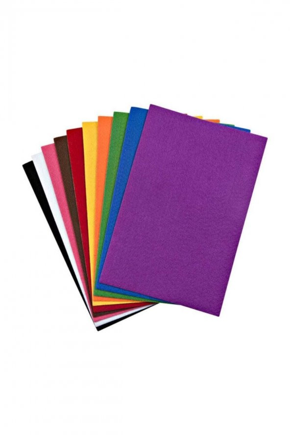 Nova Color Yapışkanlı Keçe 10 Renk 20x30 Cm K.e