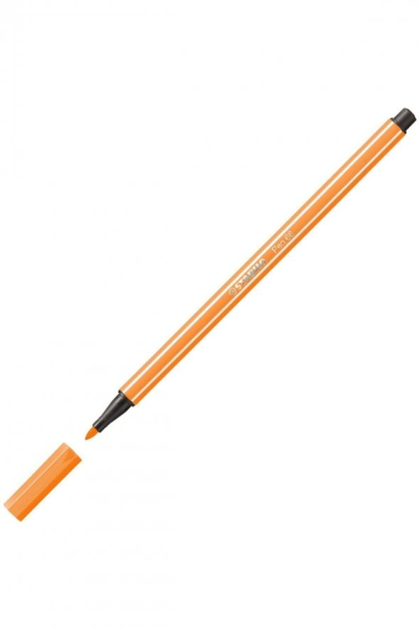 Stabilo Pen 68 Keçeli Kalem - Turuncu - Resim 2