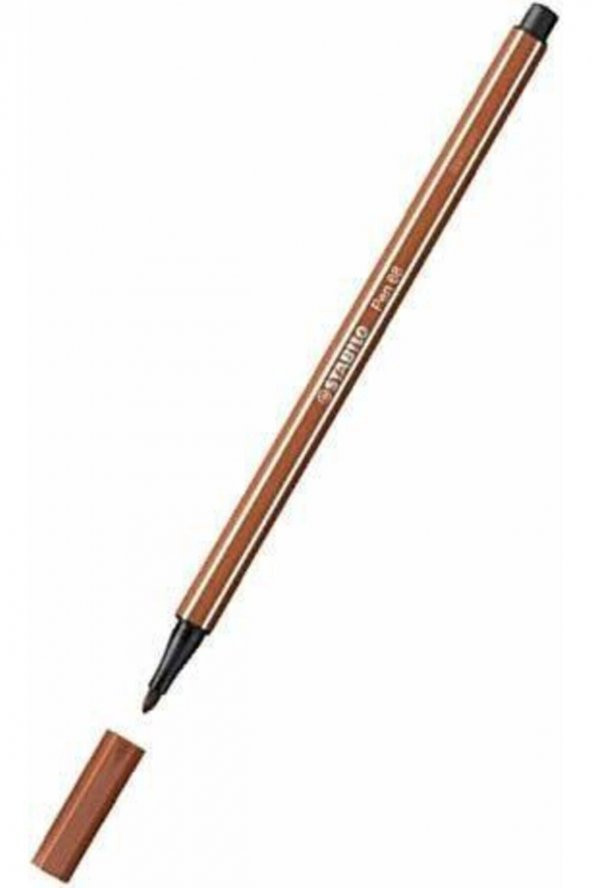 Stabilo Pen 68 Keçeli Kalem - Kan Kırmızısı - 2