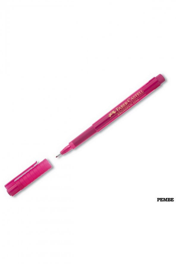 Faber Castell Faber 1554 Broadpen Pembe Kalem 155428 ürün görseli
