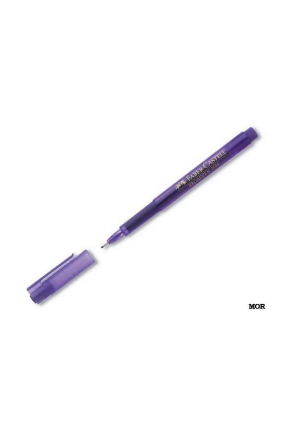 Faber Castell Faber 1554 Broadpen Mor Kalem 0.8 Mm