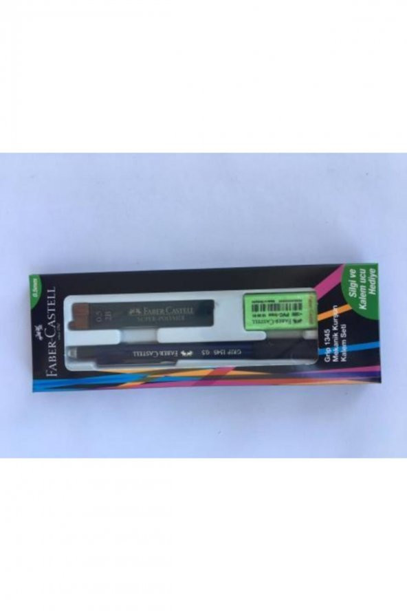 Faber Castel Versatil Kalem+uç+silgi 0,5 ürün görseli
