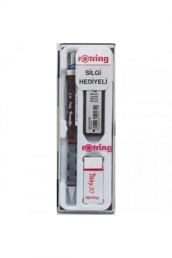 Rotring Tıkky Rd 07+mın Silgi Bordo Hediyeli