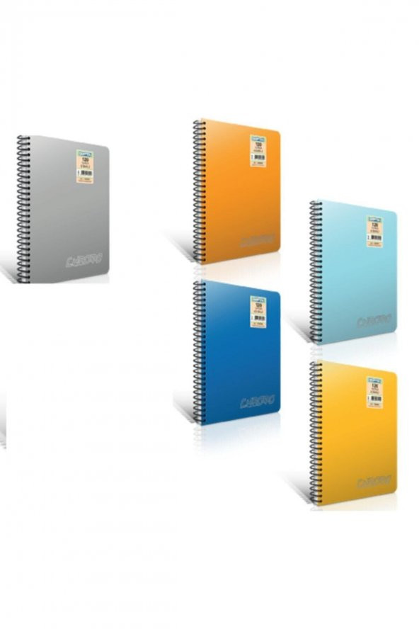 Chroma Gıpta Chromo Plastik Kapak Spiralli Defter A-4 120 Yaprak Çizgili ürün görseli