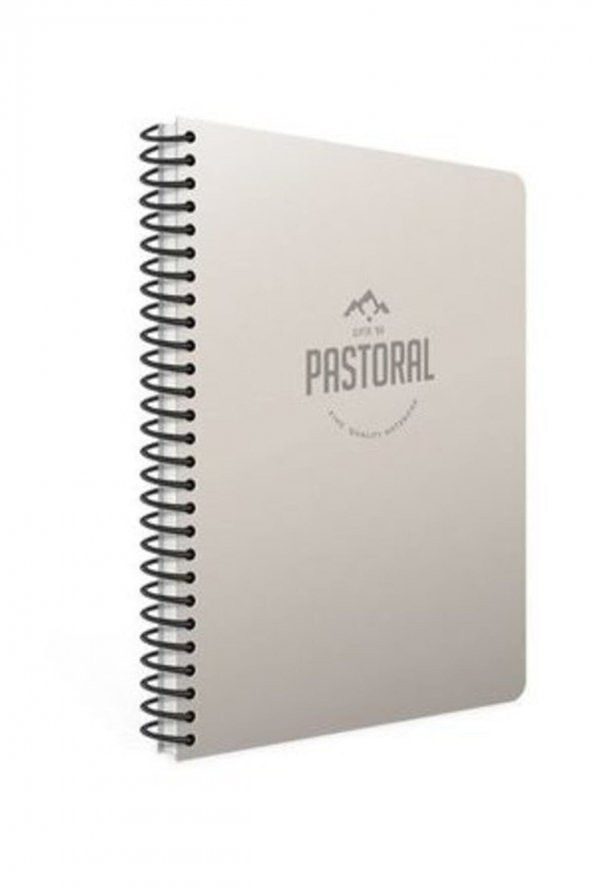Gıpta Pastoral 17x24 cm 96 Yaprak Kareli PP Kapak Spiralli Defter 3254 ürün görseli