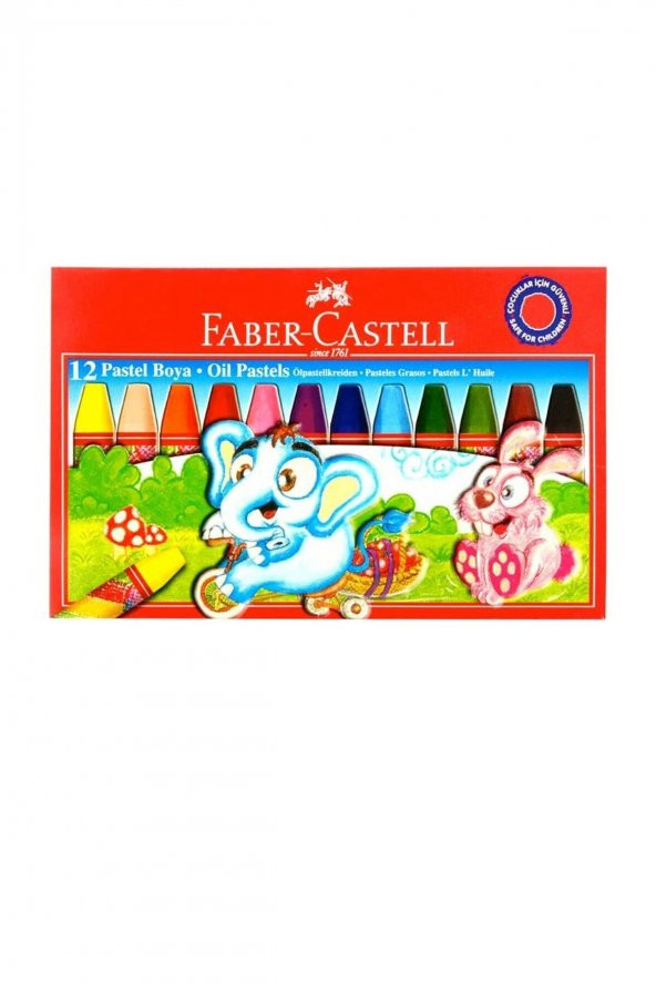 Faber Castell Pastel Boya 12 li ürün görseli