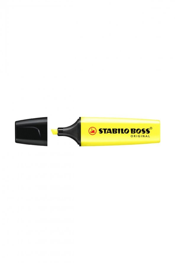 Stabilo 70/24 Fosforlu Kalem Boss Original Sarı (10 Lu Kutu)