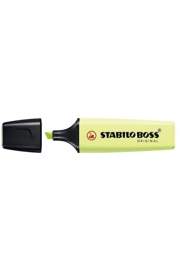 Stabilo Boss Fosforlu Kalem Original Pastel Açık Yeşil 70/133 (10 Lu Paket)
