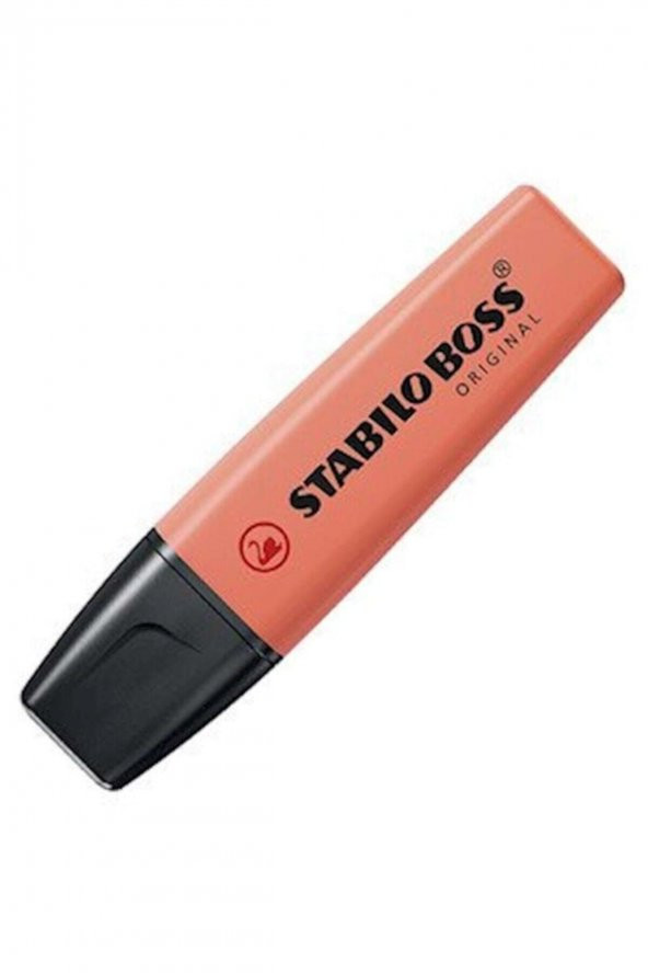 Stabilo Kırmızı Pastel Boss Fosforlu Kalem 70/140 (10lu Paket)