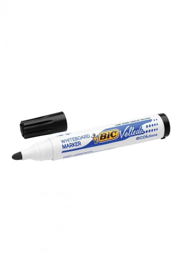 Bic Velleda 1701 Tahta Kalemi Yuvarlak Uç Siyah