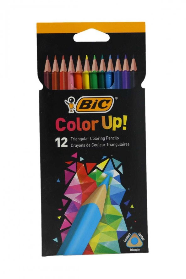Bic Color Up Kuru Boya Kalemi 12li Kutu