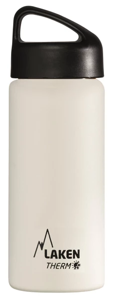 Laken Çelik 18/8 Classic Termos Şişe 0,50L - Beyaz  LKTA5B ürün görseli