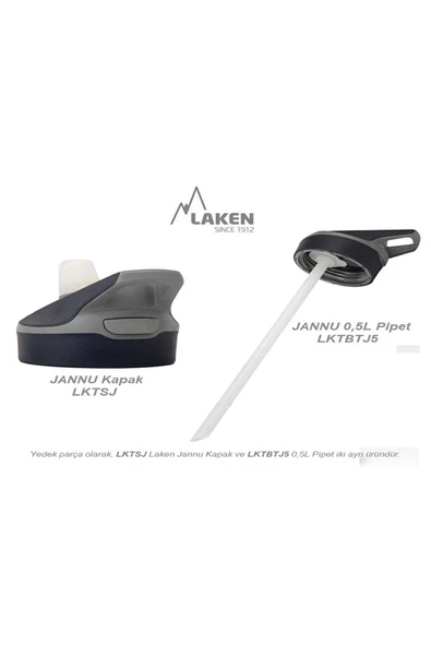 Laken Çelik 18/8 Jannu Termos Şişe 0,50L - Pembe LKTJ5P - Resim 4