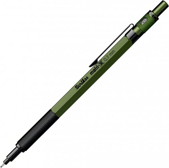 Scrikss Matri-X Versatil 0.7 mm Haki Şeffaf Kutu