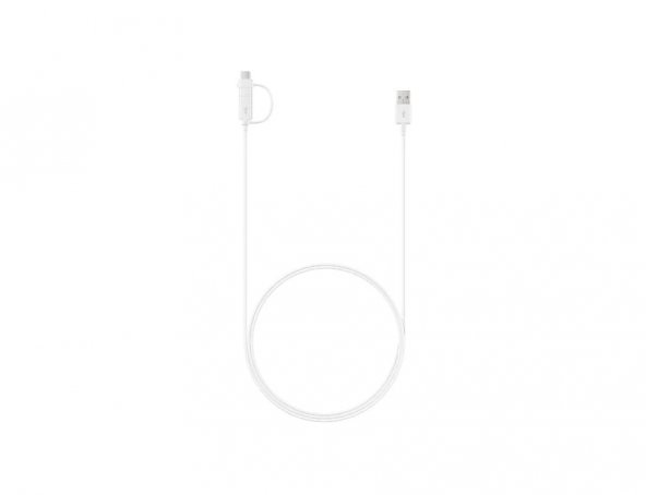 Samsung Galaxy S23 Ultra Micro ve Type-C Çift Çıkış Portlu Data ve Hızlı Şarj Kablosu 1.5m (Samsung Türkiye Garantili) - 4