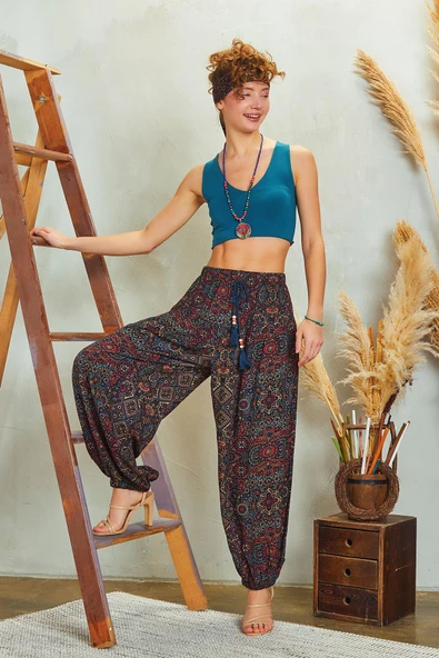 Lion Şalvar Pantolon - 2