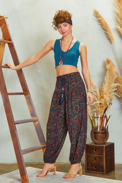 Lion Şalvar Pantolon - 3