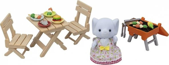 Sylvanian Families Barbekü Piknik Fil Kız 5640