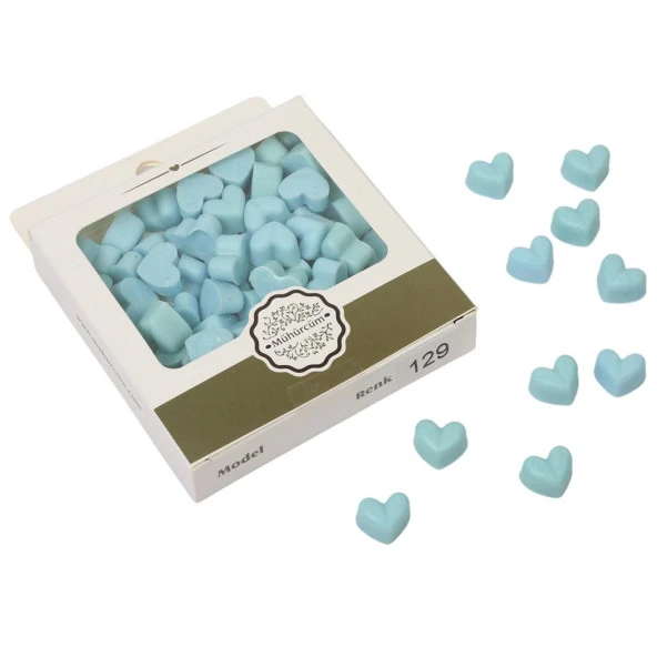 Mühür Mumu Eritme Kalp Boncuk Paket Model No: 129 MAVİ BULUT ürün görseli