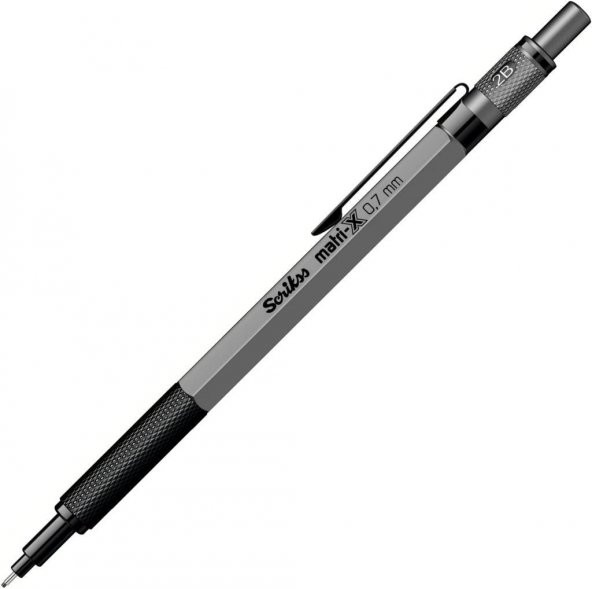 Scrikss Matri-X Versatil 0.7 mm Gri Şeffaf Kutu