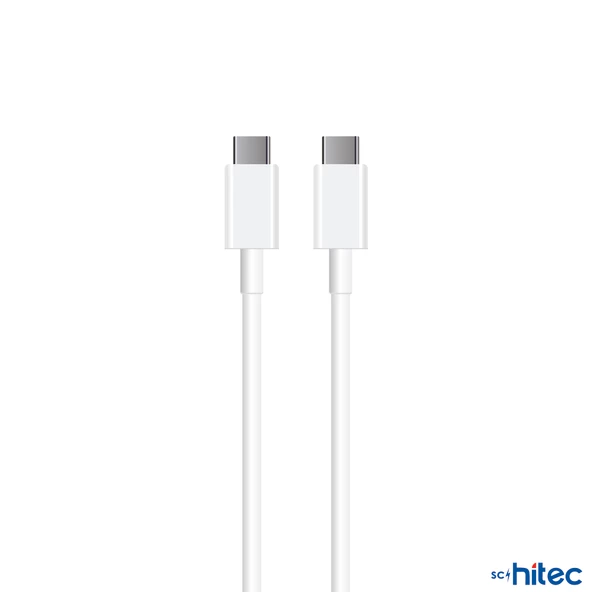 ScHitec Xiaomi 13 Lite 6A 60W Type-C to Type-C 2Metre Süper Hızlı Data ve Şarj Kablosu - 2