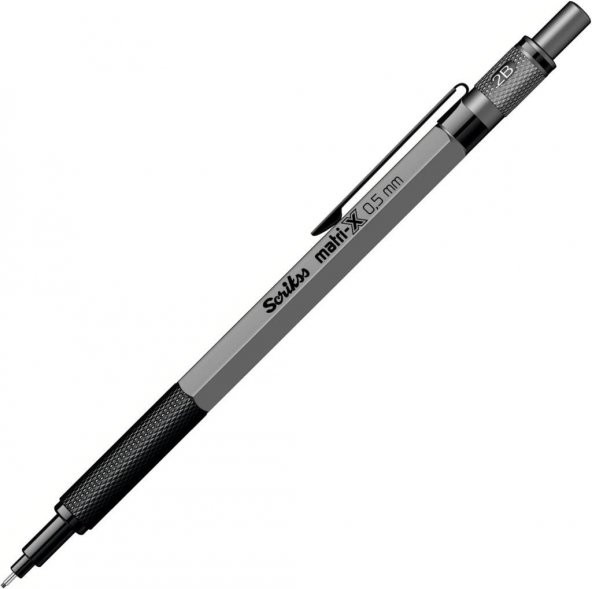 Scrikss Matri-X Versatil 0.5 mm Gri Şeffaf Kutu