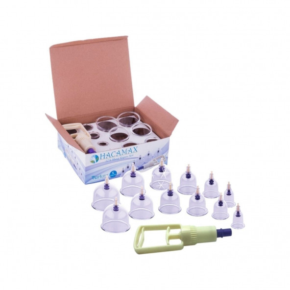 12 Li Masaj Kupa Seti Vakumlu Masaj Aleti - 2