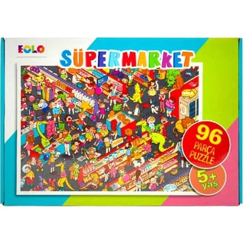 Eolo Süpermarket 96 Parça Puzzle