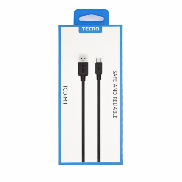 Tecno Pop 6 Pro Güçlü 2A UsbA to Micro Hızlı Data ve Şarj Kablosu 1m Siyah - 4