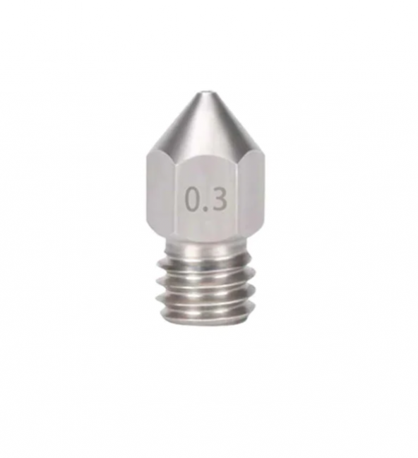 0.3Mm Mk8 Çelik Nozzle - Ender 3 Uyumlu