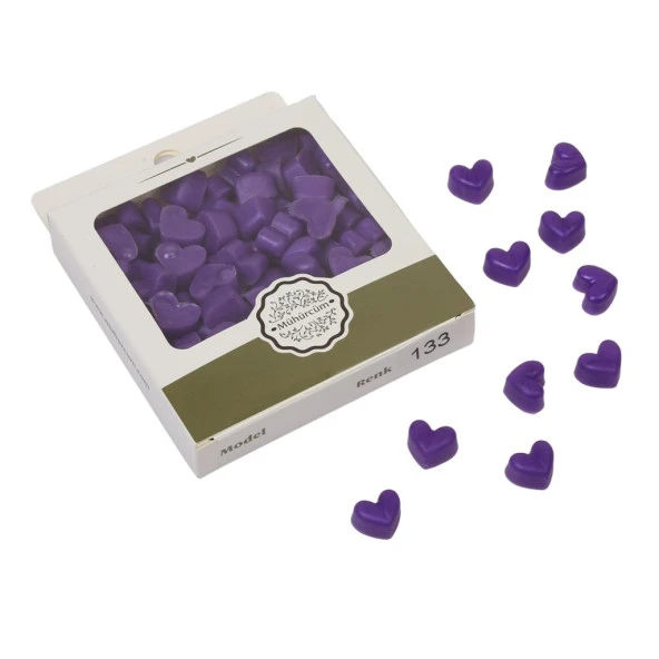 Mühür Mumu Eritme Kalp Boncuk Paket Model No: 133 LAVANTA SEDEF ürün görseli 1