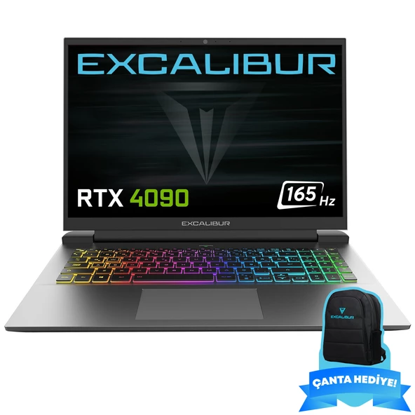 Casper Excalibur G911.1390-EF90X-C Intel Core i9-13900HX 64GB DDR5 RAM 1TB NVME SSD GEN4 16GB RTX4090 Freedos Gaming Laptop