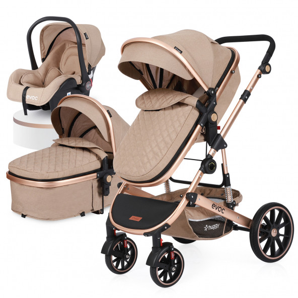 Huggy Evoc 5 İn 1 Travel Bebek Arabası - 2