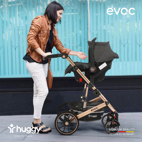 Huggy Evoc 5 İn 1 Travel Bebek Arabası - 10