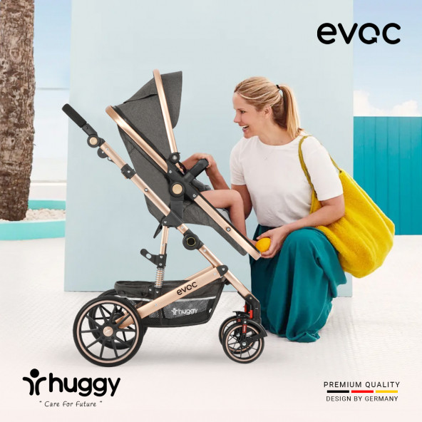 Huggy Evoc 5 İn 1 Travel Bebek Arabası - 11