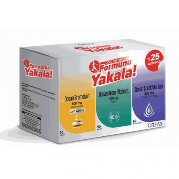 Ocean Formunu Yakala 3'lü Set