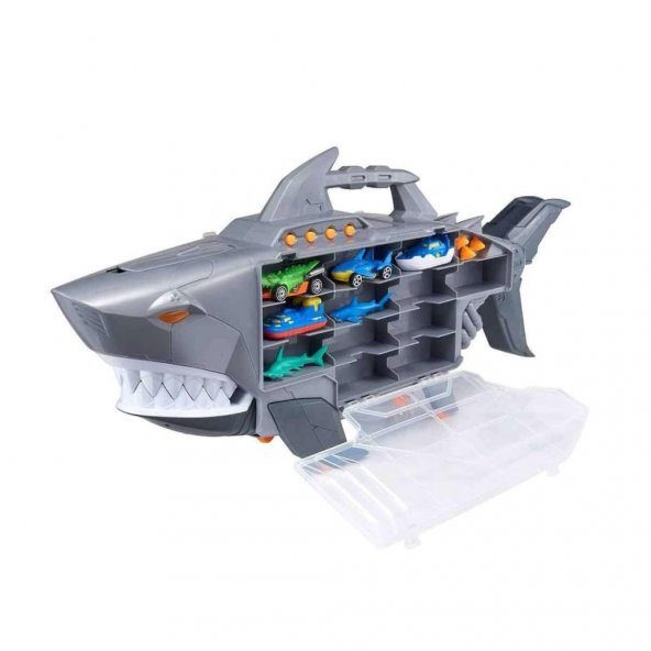 74461 Teamsterz Beast Machines Robo Shark Çantalı Transporter -Sunman - 2
