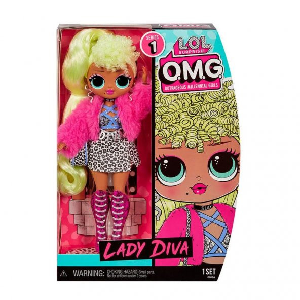 580539 L.O.L. Surprise OMG - Lady Diva - House of Surprises 1. Seri +3 yaş
