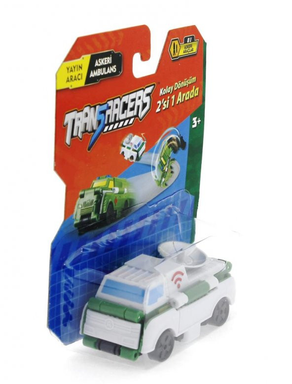 Transracers Dönüşen Araçlar Askeri Araçlar Yayın Aracı / Ambulans - 2