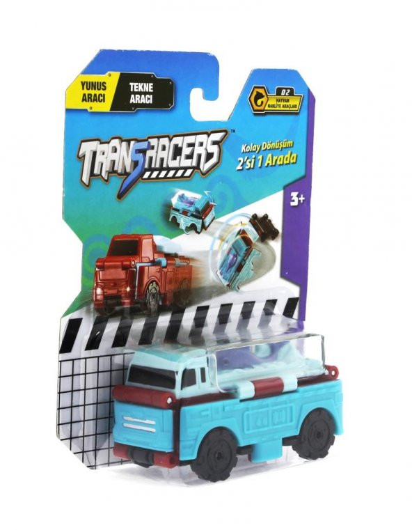 Transracers Dönüşen Araçlar Yunus Aracı / Tekne Aracı - Resim 2