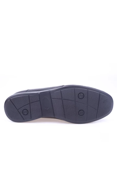 Walkenzo Dmr 2211 Ortopedik Taban Hakiki Deri Bağcıklı Ayakkabı - 5