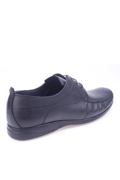 Walkenzo Dmr 2211 Ortopedik Taban Hakiki Deri Bağcıklı Ayakkabı - 4